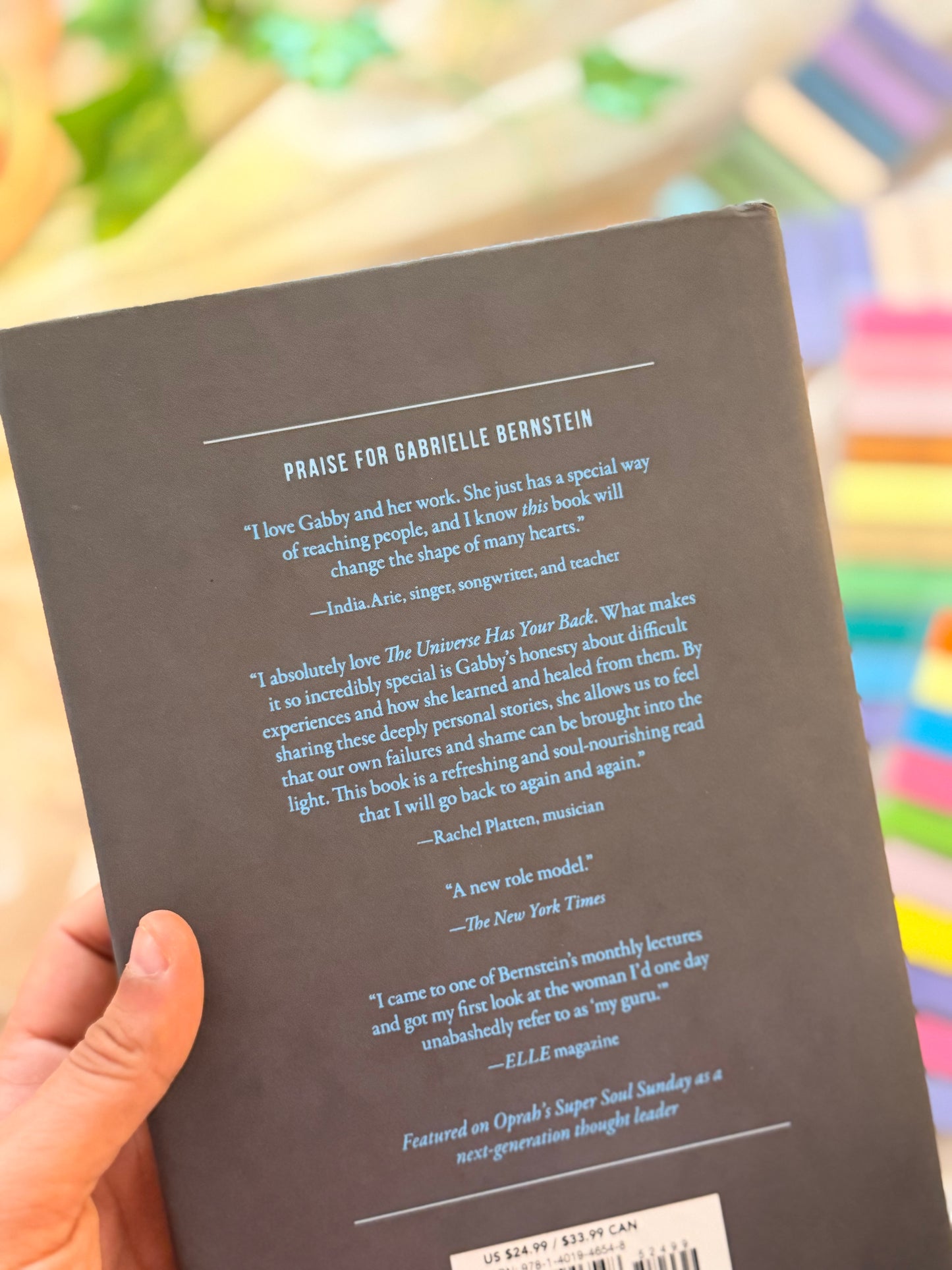 The Universe Has Your Back: Transform Fear to Faith | hardcover