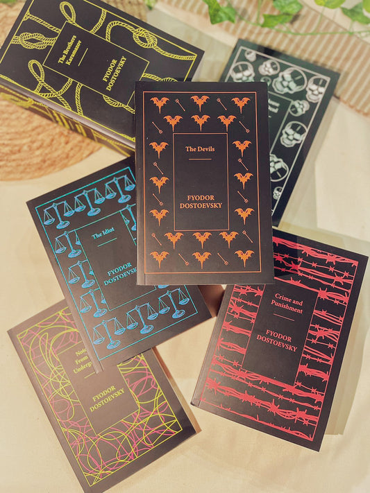 Complete Collection of Fyodor Dostoevsky 6 Books Set (UK edition)