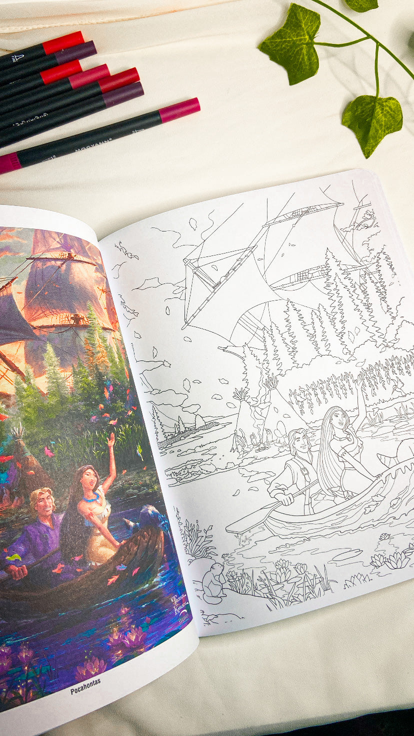 Disney Princess Coloring Book