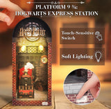 Harry Potter Hogwarts Express Book Nook Kit – DIY 3D Wooden Puzzle with LED Lights