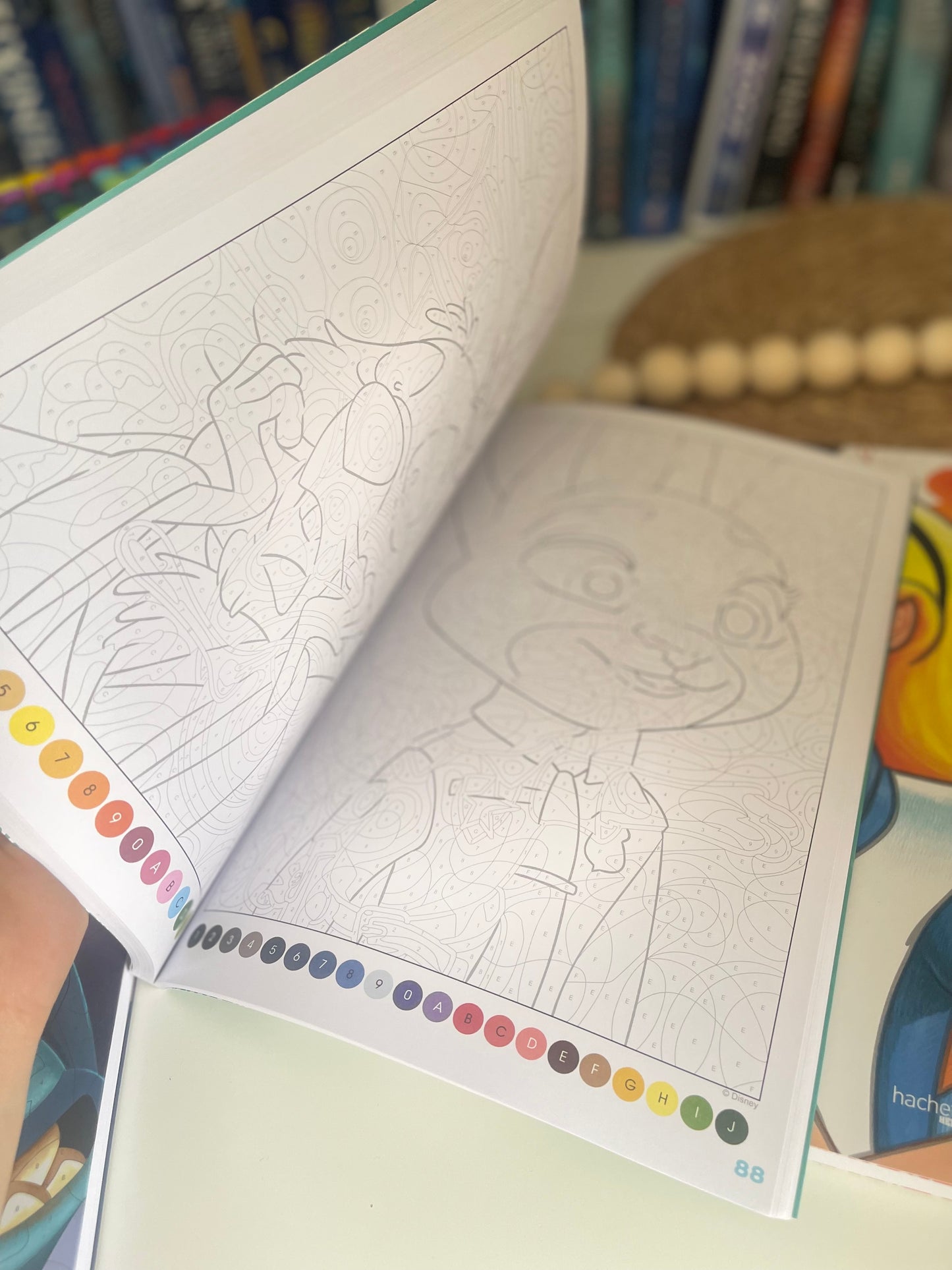 Disney Mystery Coloring Book