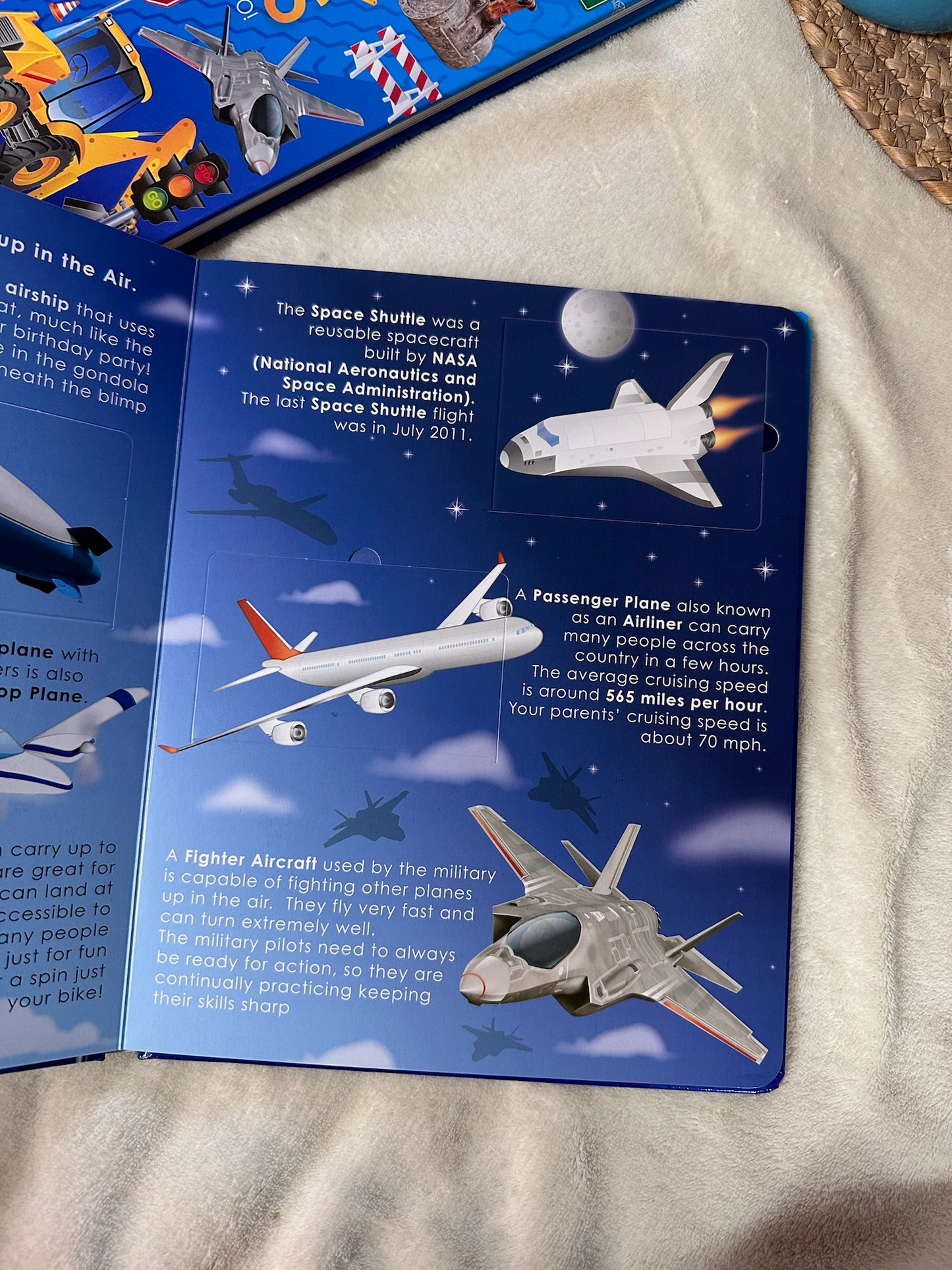 Learn About Trucks and Other things that go - Lift the Flap Activity Kids Books - Childrens Books, Toddler Books