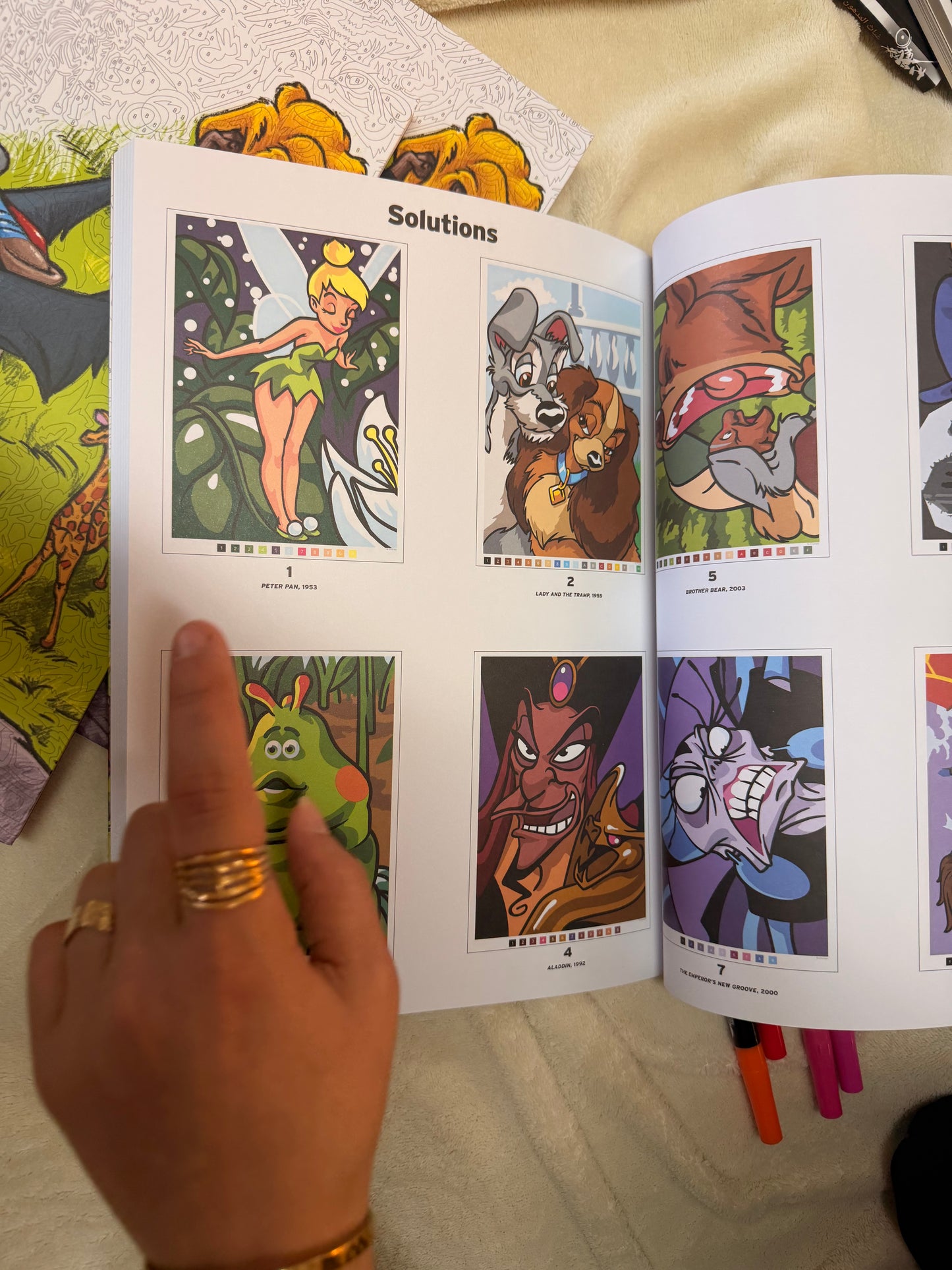 Disney Coloring Book: The Classics: A Color by Number Book