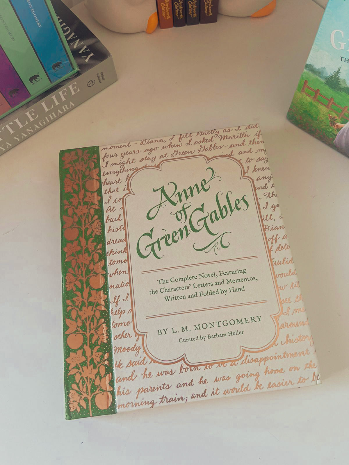 Anne Of Green Gables Letters Edition