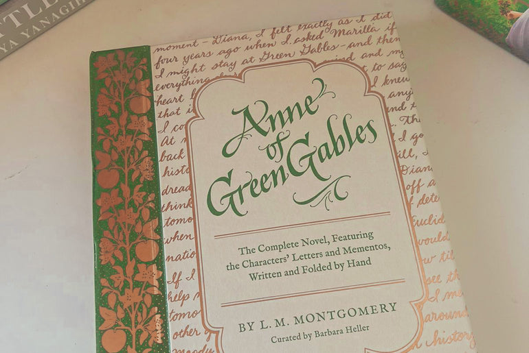 Anne Of Green Gables Letters Edition