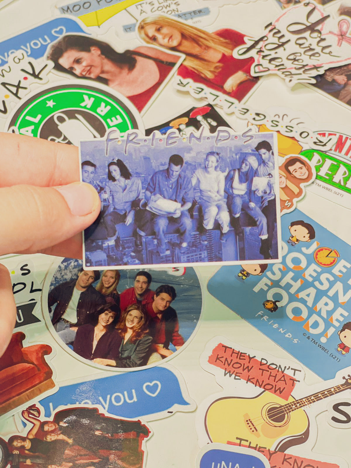 Friends Stickers (10 Pcs)