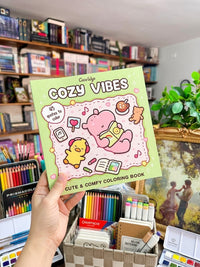 Cozy Vibes: Coloring Book for Adults and Kids