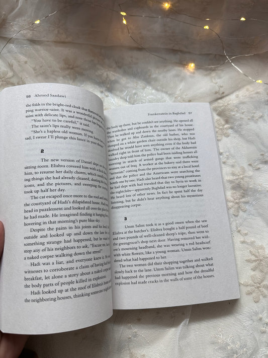 Frankenstein In Baghdad | Ahmad Saadawi
