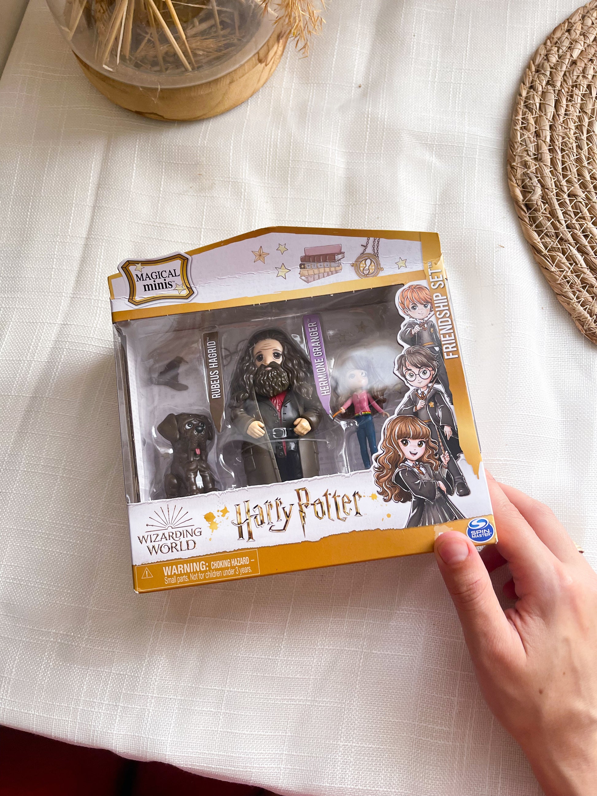 Magical Minis Hermione and Rubeus Hagrid Friendship Set