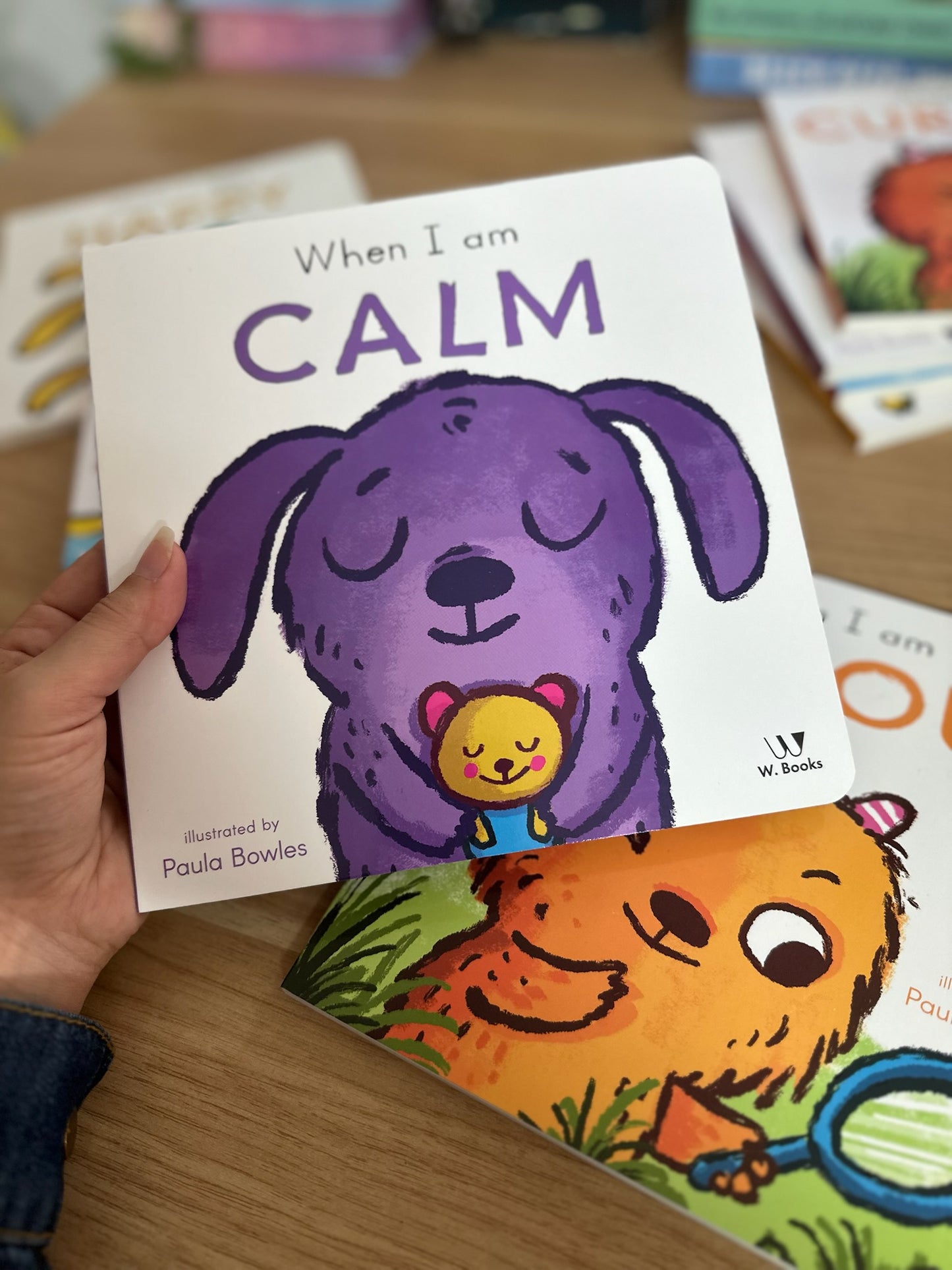 First Behaviors Book for kids (When I Am Calm / Curious / Playful / Happy )