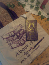 Book Lover Package (Tote bag+Notebook+Pen)