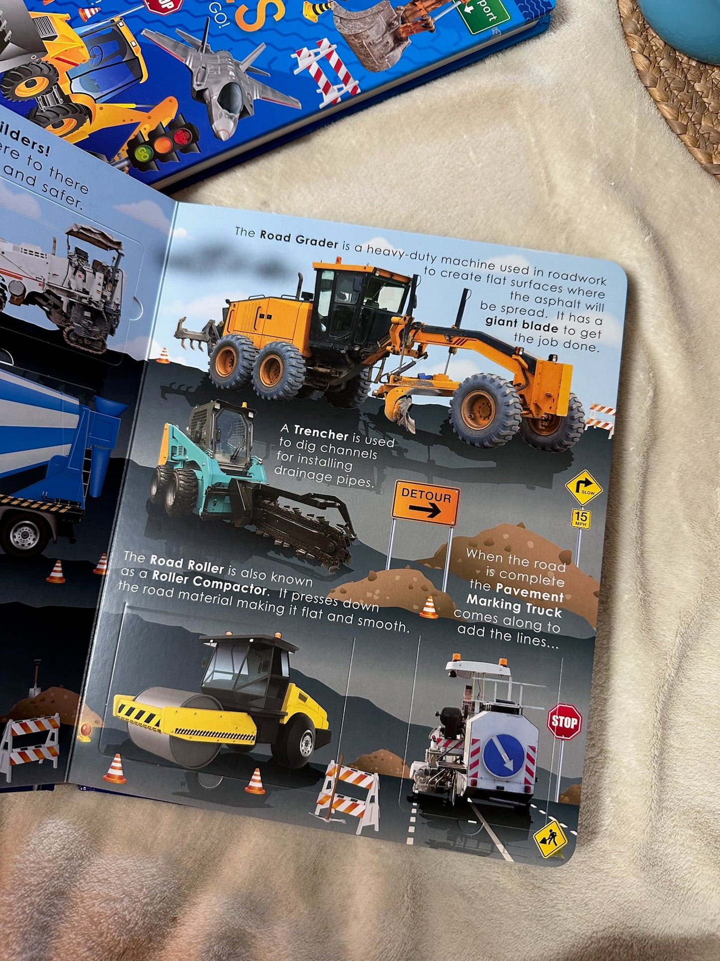 Learn About Trucks and Other things that go - Lift the Flap Activity Kids Books - Childrens Books, Toddler Books