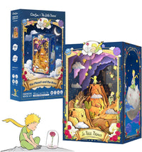 Little Prince Booknook, 3D Wooden Puzzle Bookshelf Decor