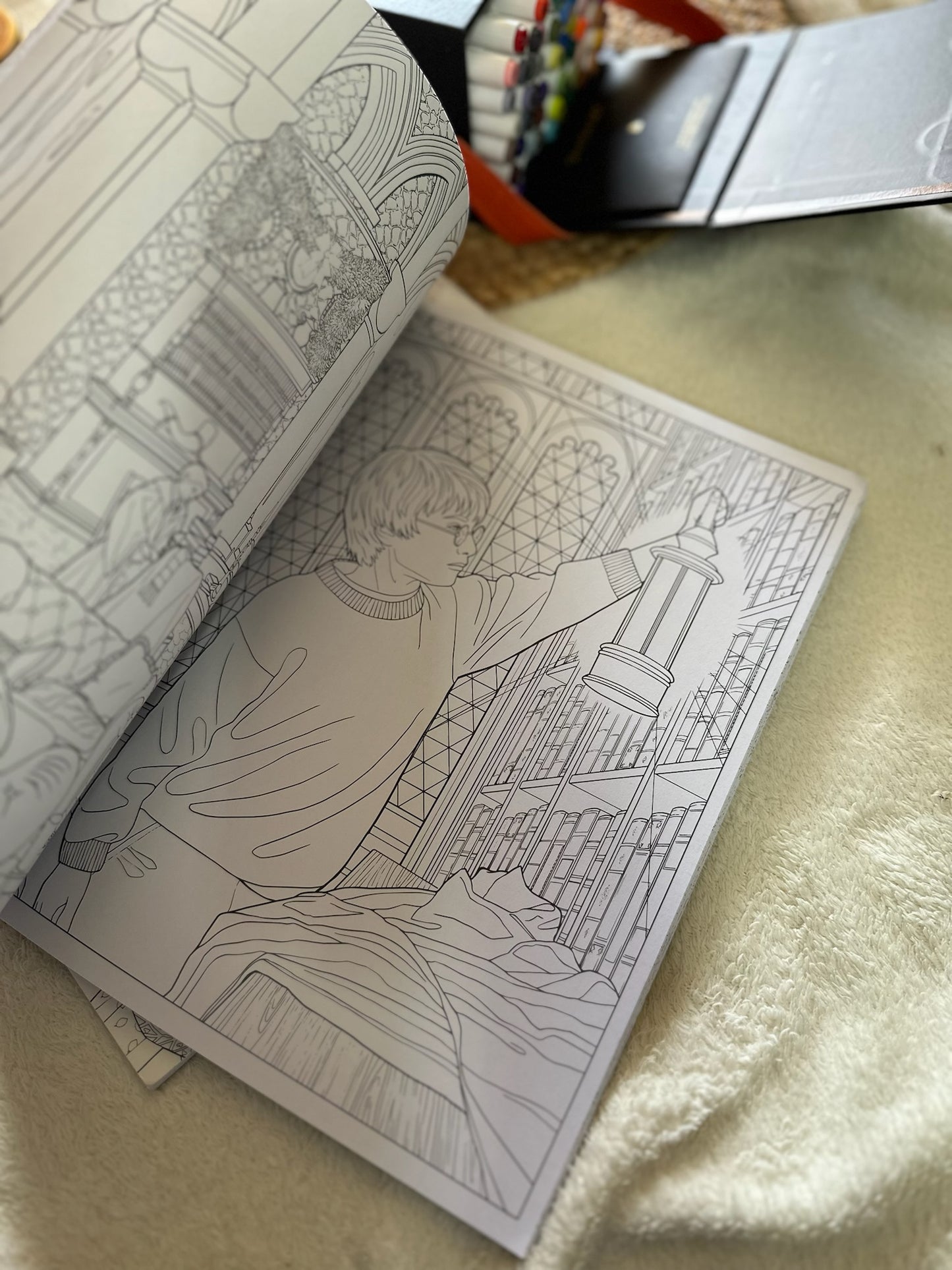 Harry Potter Hogwarts , Coloring Book