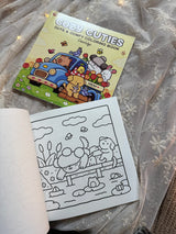 Cozy Cuties: Coloring Book for Adults and Kids (Cozy Spaces Coloring)