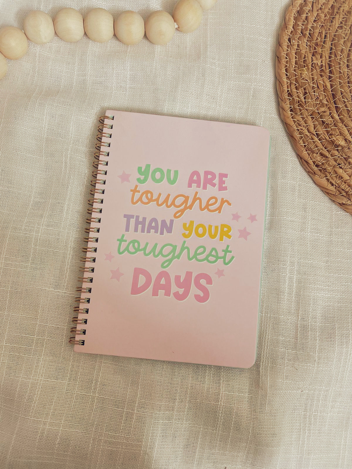 Undated Daily Planner Notebook with Hourly Schedule, To-Do List & Gratitude Section