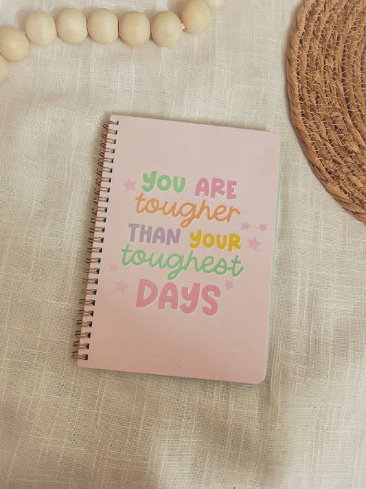 Undated Daily Planner Notebook with Hourly Schedule, To-Do List & Gratitude Section
