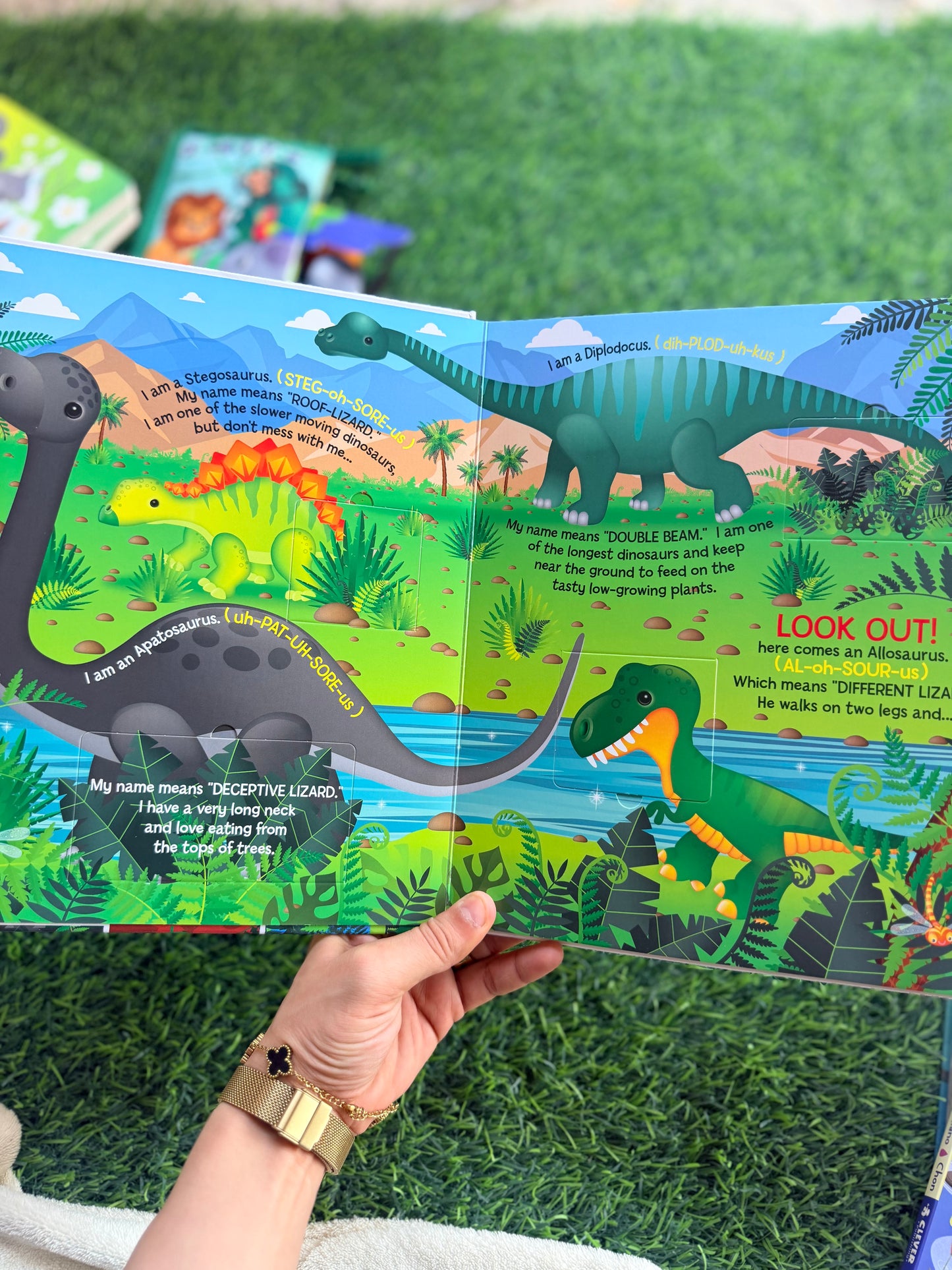 Learn About Dinosaurs - Lift the Flap Activity Kids Books - Childrens Books, Toddler Books