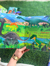 Learn About Dinosaurs - Lift the Flap Activity Kids Books - Childrens Books, Toddler Books