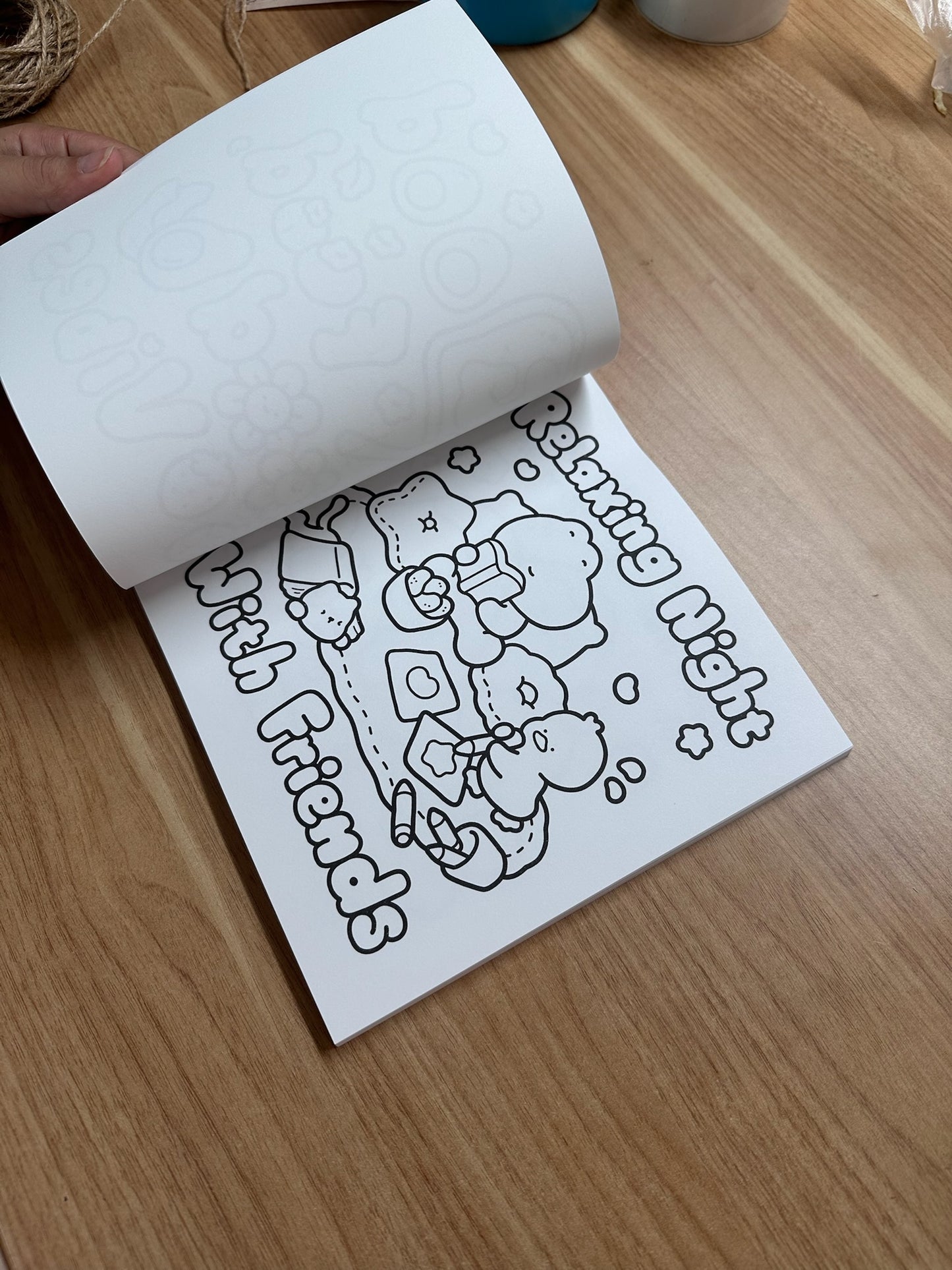 Cozy Vibes: Coloring Book for Adults and Kids