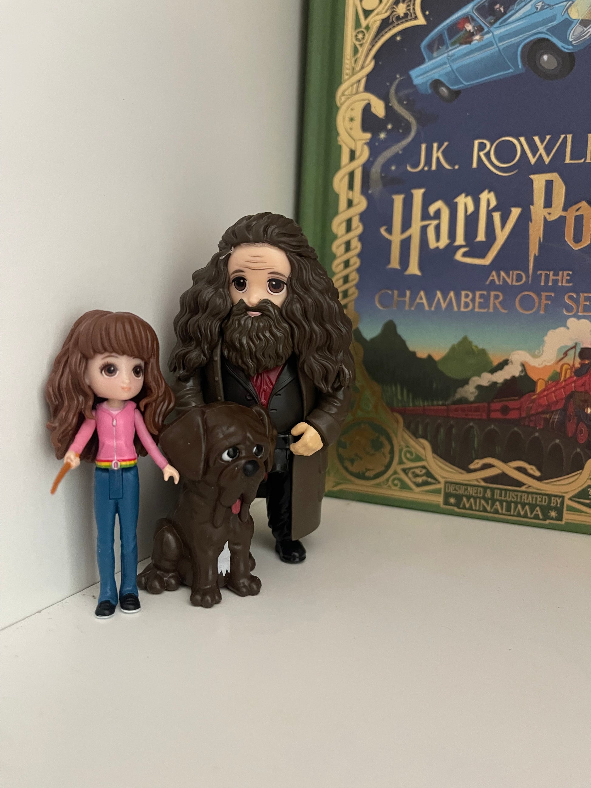 Magical Minis Hermione and Rubeus Hagrid Friendship Set