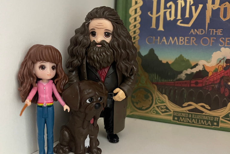 Magical Minis Hermione and Rubeus Hagrid Friendship Set