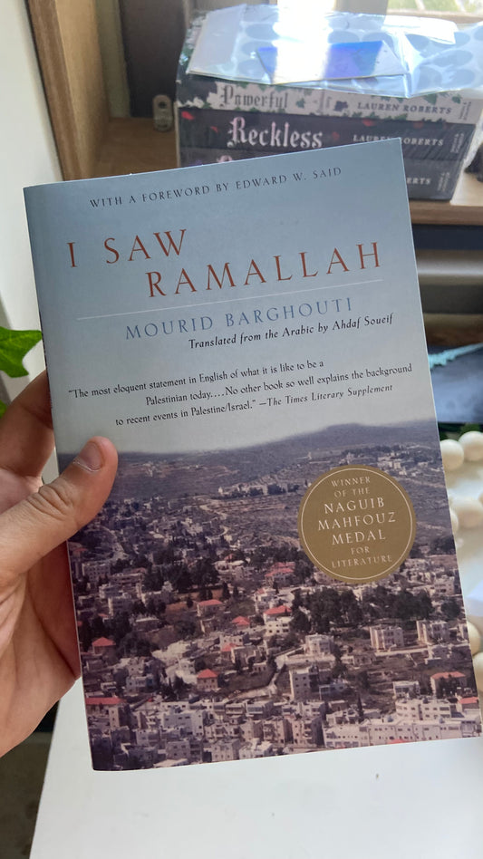 I Saw Ramallah | Mourid Bargouthi