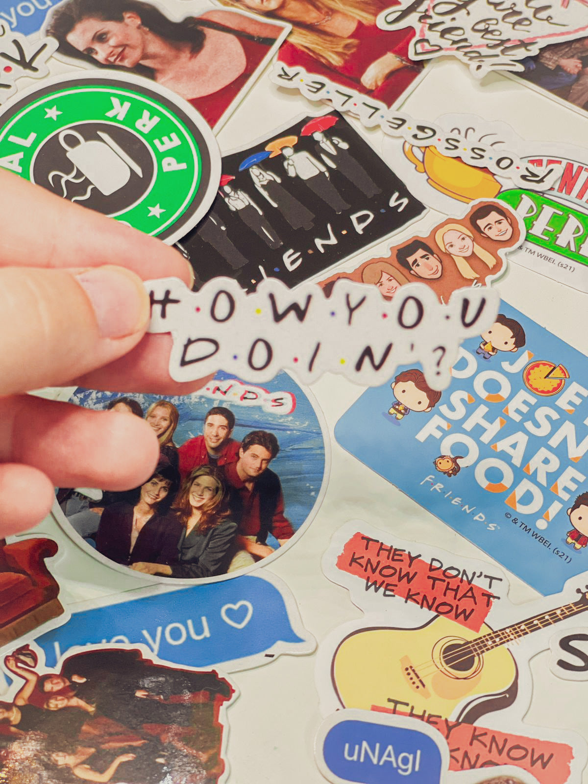 Friends Stickers (10 Pcs)