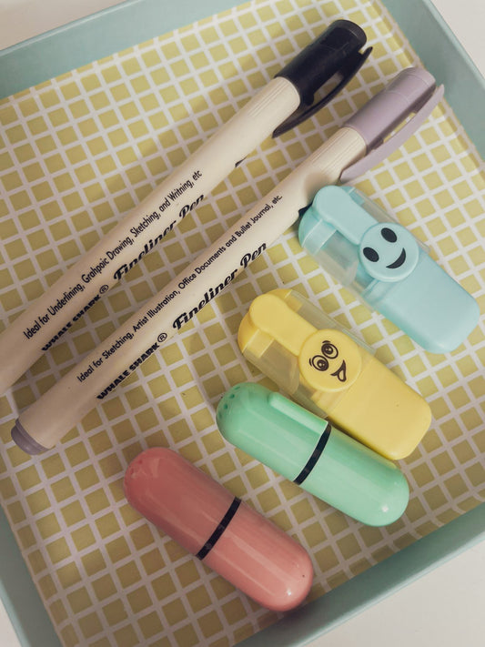 Cute Highlighters + Markers Package