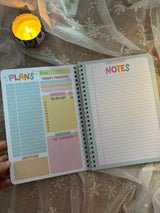 Daily Planner Undated - Undated Daily Planner with Hourly Schedule, To Do List Notebook