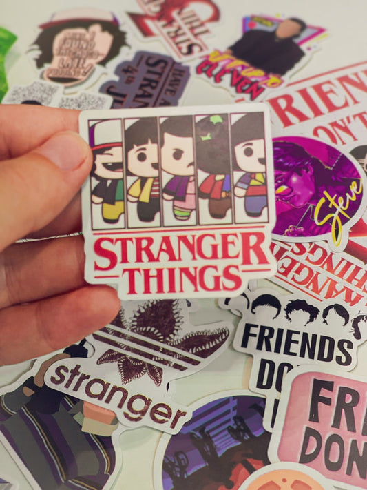 Stranger Things Stickers (10 Pcs)