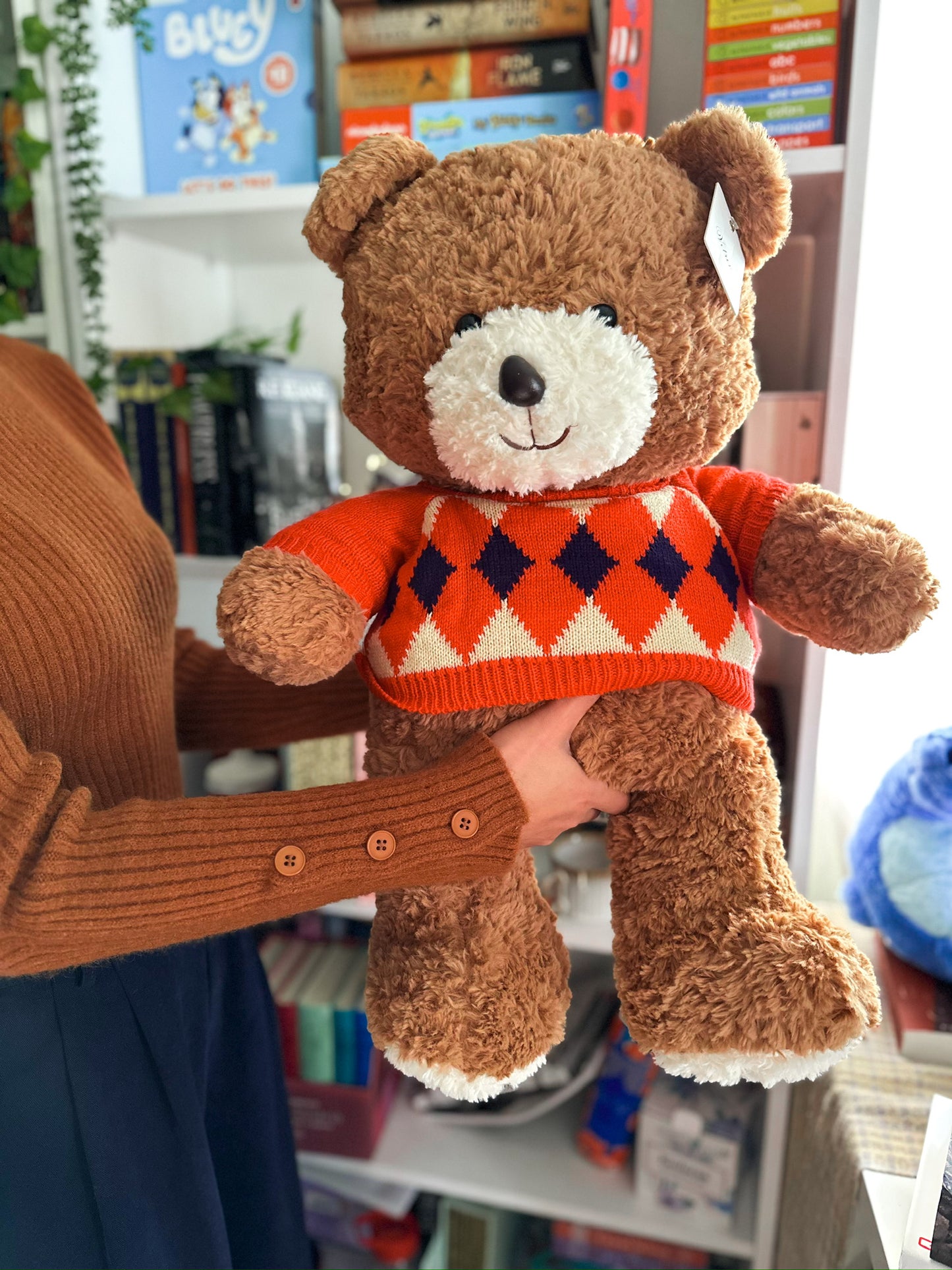 Large Teddy Bear Plush Toy - Ultra Soft & Cute Large Stuffed Animal