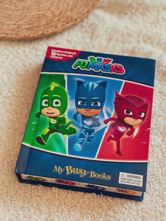 PJ masks Book with Toys & Playing Mat