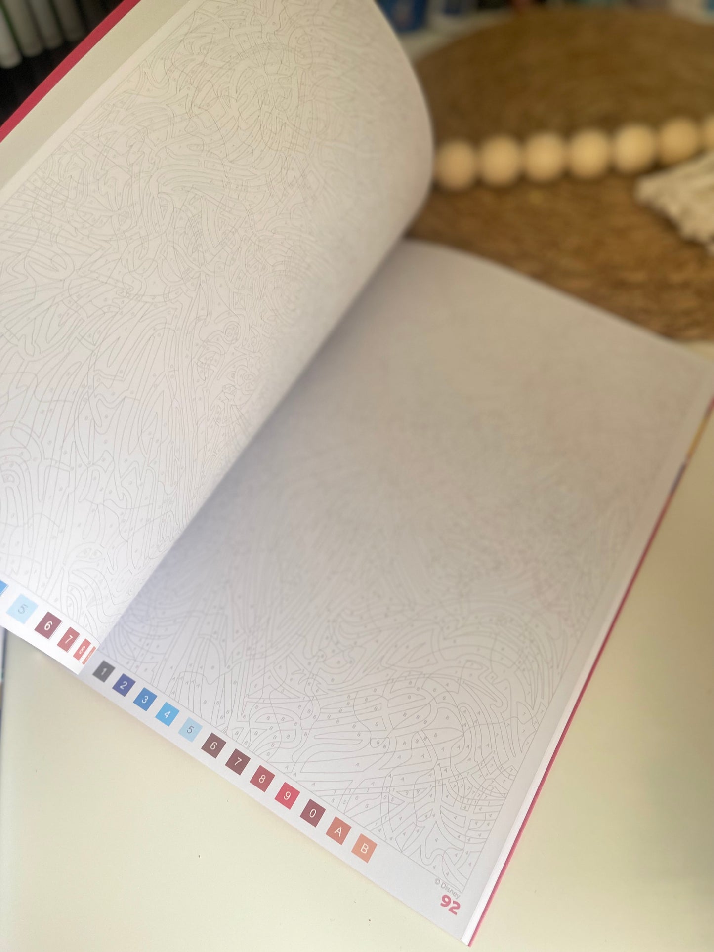 Disney Mystery Coloring Book
