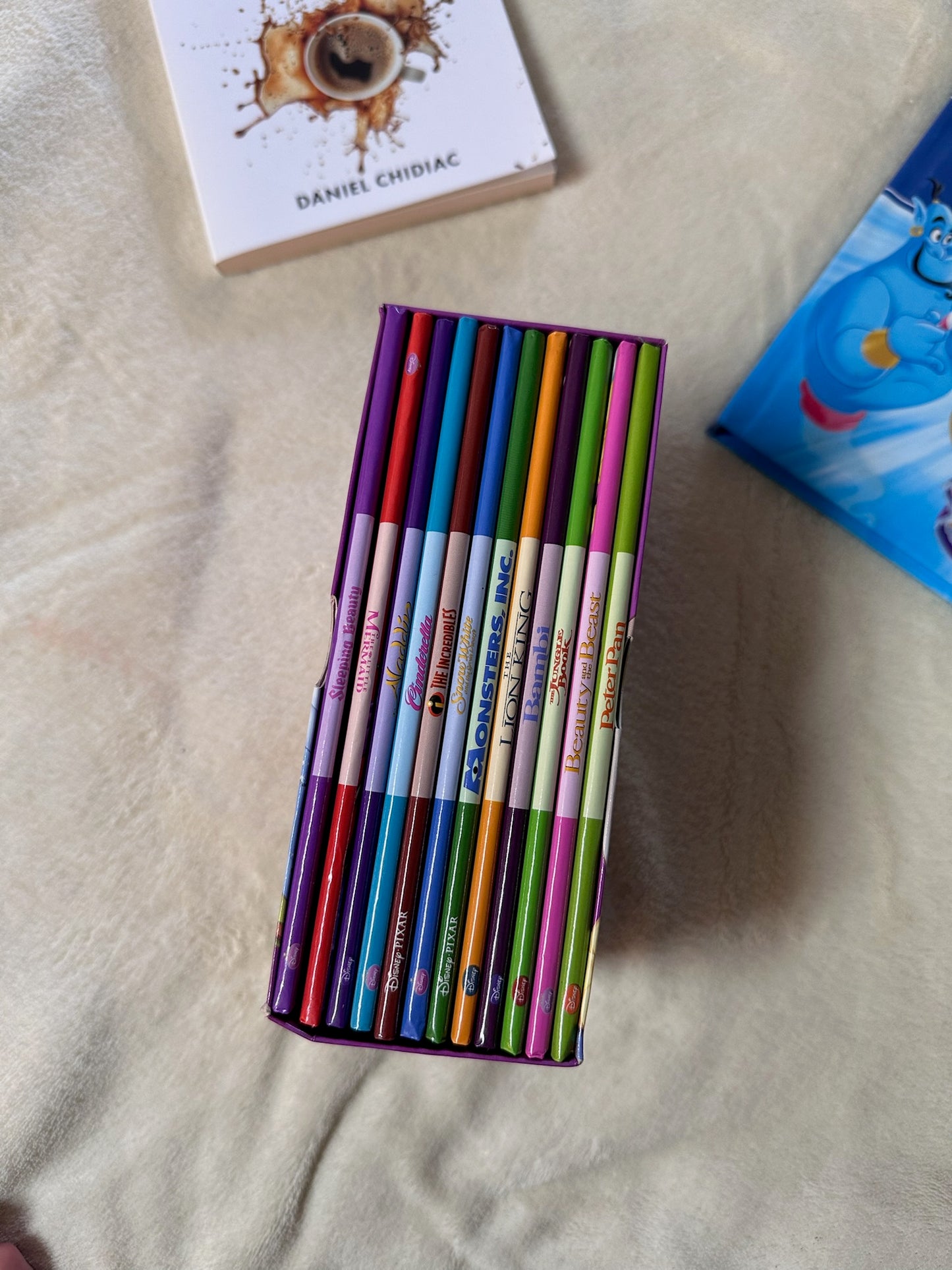 Disney Mini Storybook Library , 12 Book set