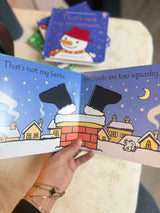 That's not my santa...: An Interactive, Sensory Touchy-Feely Holiday Book with Tactile Patches for Babies and Toddlers