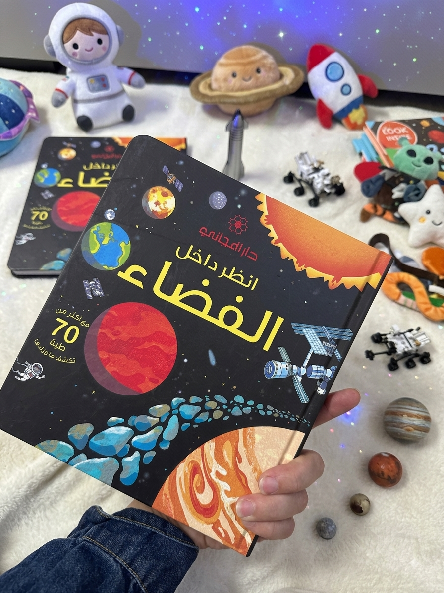 انظر داخل الفضاء ؛ مع أكثر من 70 طية تكشف ما وراءها