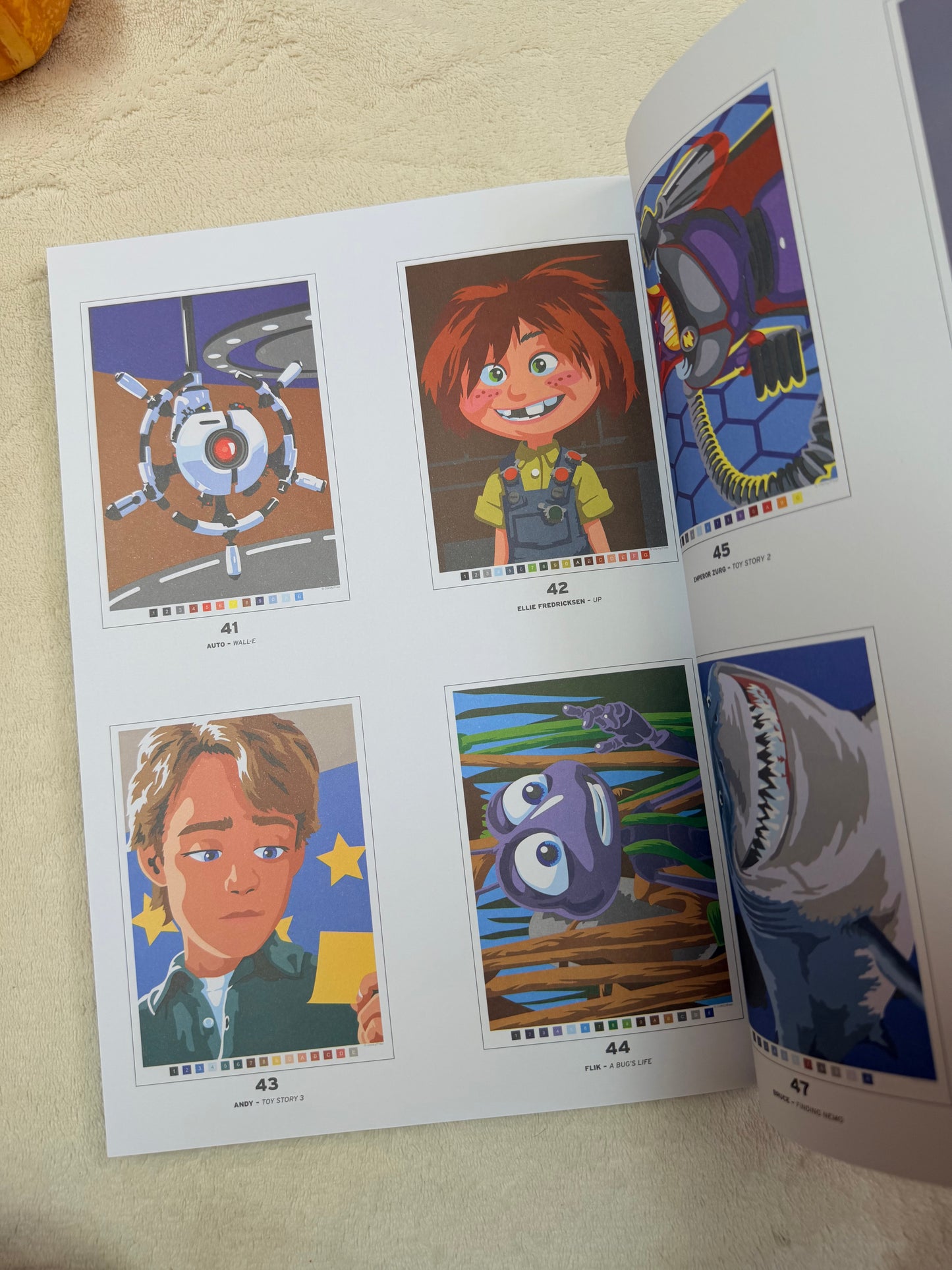 Disney Mystery Coloring: Pixar: A Color by Number Book
