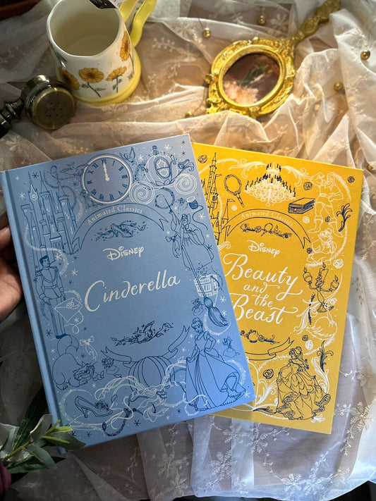 Dinsey The Beauty and The Beast Book, Illustrated Hardcover