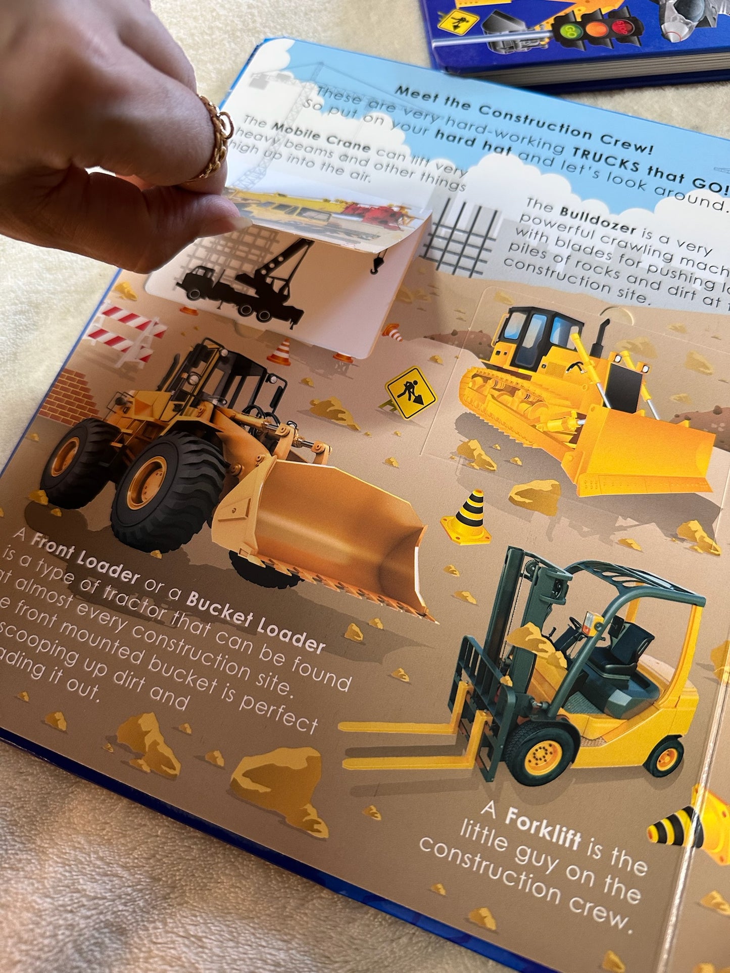 Learn About Trucks and Other things that go - Lift the Flap Activity Kids Books - Childrens Books, Toddler Books