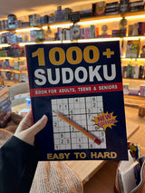 1000+ Sudoku Puzzles for Adults: from Easy to Hard for adults.