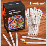 61 Colors Alcohol Markers