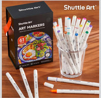 61 Colors Alcohol Markers