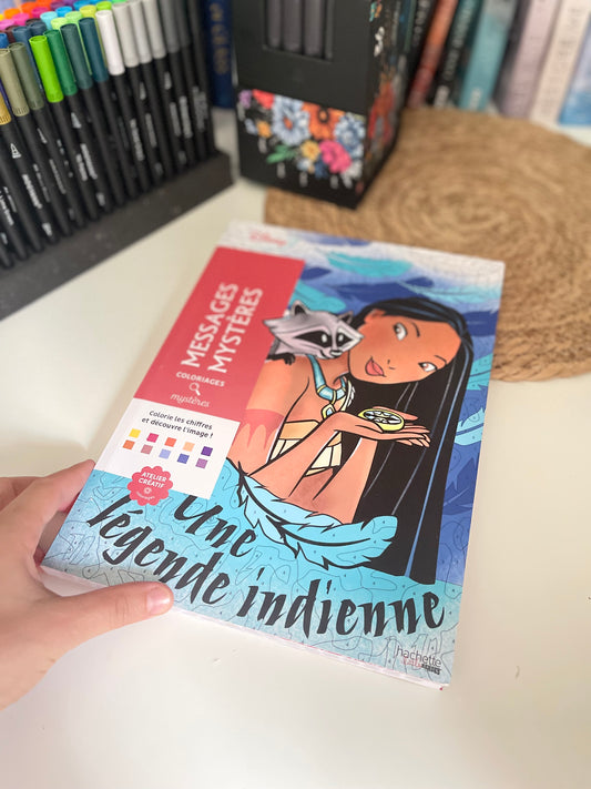 Disney Mystery Coloring Book