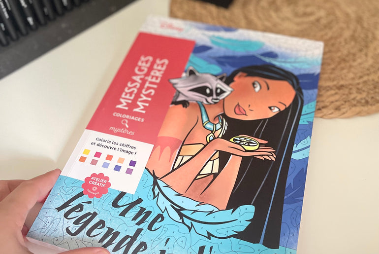 Disney Mystery Coloring Book