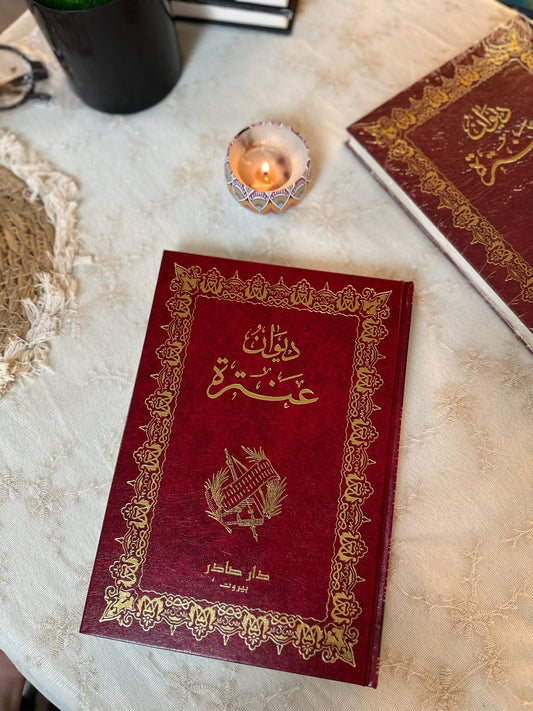 ديوان عنترة - طبعة فخمة مزودة بالرسومات | دار صادر