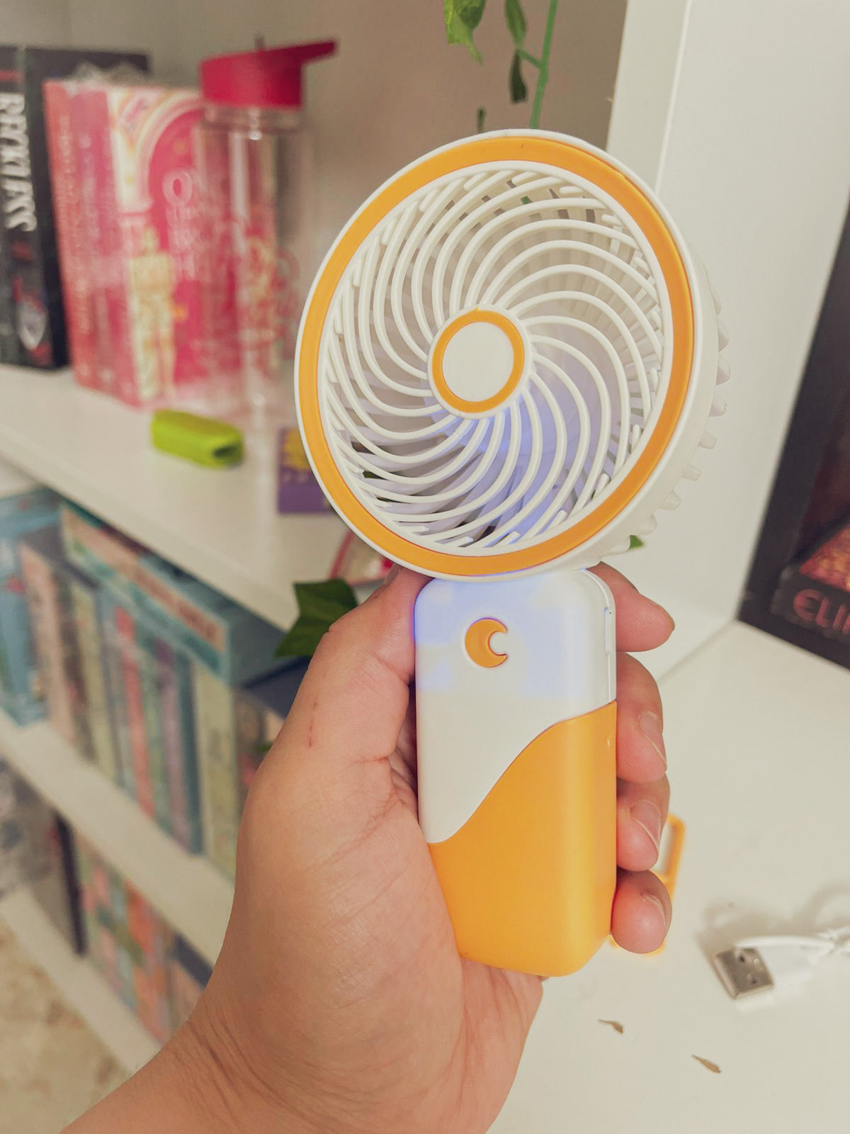 Mini Portable Fan, Small and Powerful | yellow