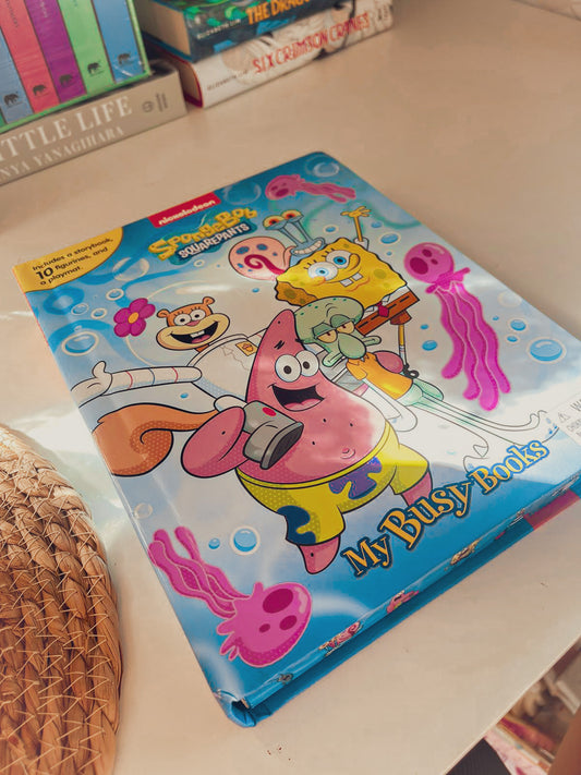 Sponge Pop Book with Toys & Playing Mat