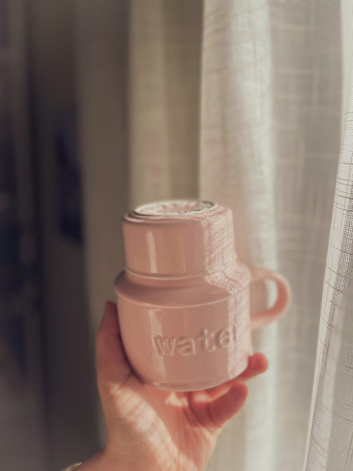 KAWAII Ceramic Mug (with lid)