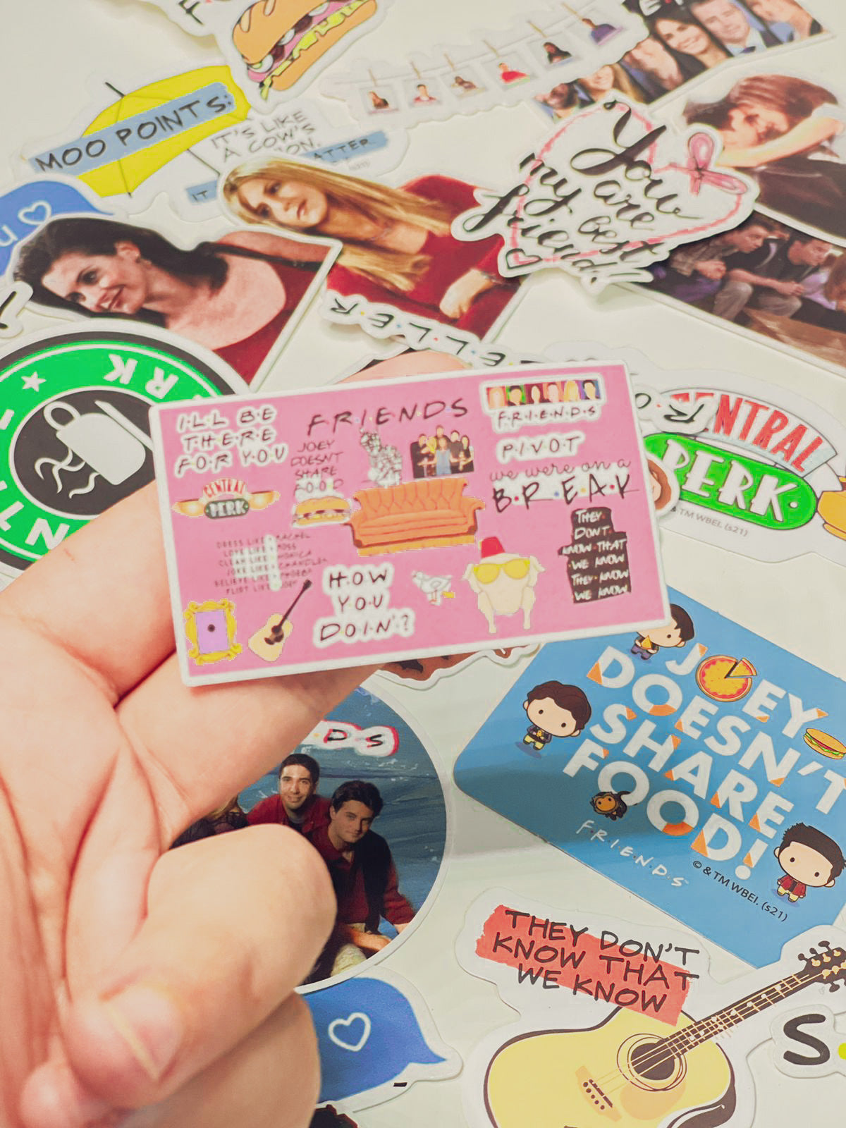 Friends Stickers (10 Pcs)